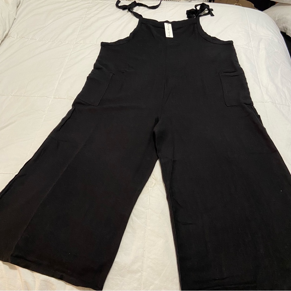 Linen Blend Jumpsuit